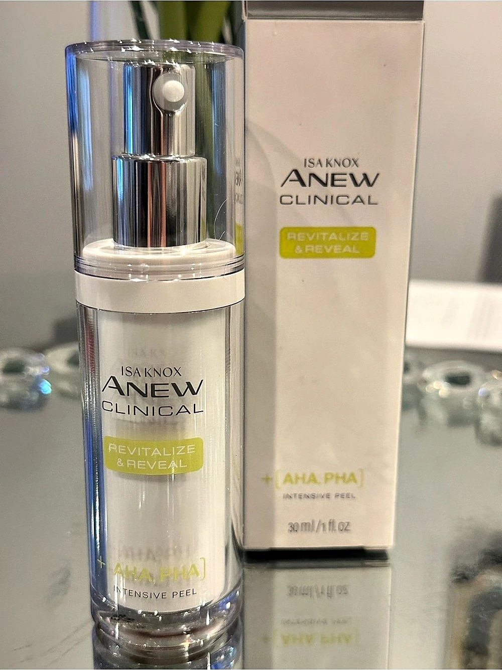 Isa Knox Anew Clinical AHA PHA Intensive Peel 30ml New in Box Avon Anti-Aging